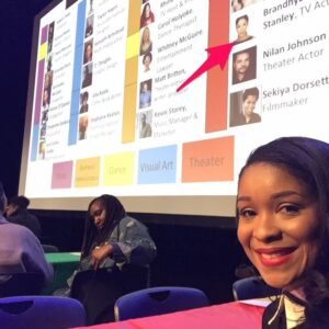 Brandhyze Stanley Instagram - I look at some of the youth today and so badly want to palm their faces and say, “please don’t ever forget how dope you are...don’t let the world wear you down and talk you out of it — keep that unique spark about you that makes you YOU.” That’s just a thought I had today while speaking at #lincolncenter to a group of awesome kids at their #collegeandcareerfair alongside some of these really cool folks. #eachoneteachone #giveback #trainer #bookbrandhyzestanley