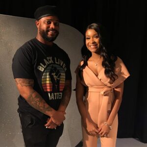 Brandhyze Stanley Instagram - Throwback to a couple weekends ago when I had the distinct pleasure of co-hosting the B Free Awards virtually with these guys #BRIC #bfreeawards #host #actor #actress #BTS #createyourowncontent 
.
.
.
.
.
.
.
Makeup: @call.me.shi 
Hair: @andreawilson_hair