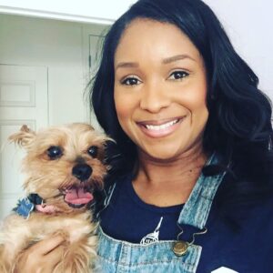 Brandhyze Stanley Instagram - He normally wets himself with excitement when he sees me....here's to a dry reunion 😂 🐾🐶 #prince @tammygyrl17 #dog #reunion