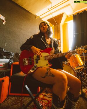 Brando Crawford Instagram - introducing the invisible guitar
@neversorryband 

All fotos by @rafael.avcioglu 
All clothes by @sydkills @rotttenmuse