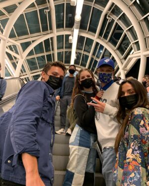Brandon Butler Instagram - Survived another year @horrornights with some friends this spooky szn! 
@unistudios #universalhhn