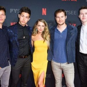 Brandon Butler Instagram - Last night at the @netflix #fysee event. #13reasonswhy #season2