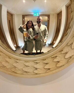 Brandon Jenner Instagram - Rekindling our love affair 3.5 years after the twins were born. So nice to get back to the basics with this incredible woman 💕💕 also, discovered one of my new all time favorite hotels @limewoodhotel 🙌🏼🙌🏼😃