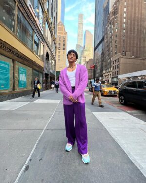 Brandon Perea Instagram - fashion week. ny.