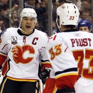 Brandon Prust Instagram - He was my idol as a teenage and continued to be my idol and role model for my years in Calgary as I started my career. My ultimate hockey player and human being. Wish I could be there to celebrate your night Iggy! #flames