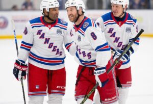 Brandon Prust Instagram - It has been a minute since I was back in my favourite city on earth. The city I called home for 3 years. Putting back on one of the best jerseys I ever wore. It was very emotional walking into MSG for the Rangers game. The greatest arena in the world! Some of my most memorable hockey moments took place inside those walls. Thanks for having me back New York.