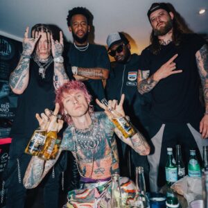 Brandon 'Slim' Allen Instagram - best birthday doing what I love with my bestfriends. you all matter. Thank you  @andreciscoxx @saintladant @ashleighvev @rookxx @machinegunkelly @meganfox @oliviaastonee @steve_astephen @ontour24 @bazexx @deerayyyy @oliviaastonee @samcahill @guitarslayer24 @elisa_jane @dubxx