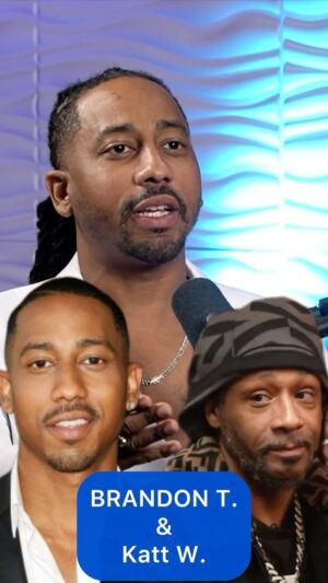 Brandon T. Jackson Instagram - @brandontjackson stepped onto the @intellectual_xtremist podcast and spoke truth! He addressed @kattwilliams and not the way you thought he would…🤔. Maturity is key, mentorship is essential and humility is powerful ✊🏿⚡️🧠 @intellectual.power 
.
.
.
.
.
#RizzaIslam
#IntellectualPower
#BrandonTJackson
#KattWilliams
#intellectualxtremist 
#Blackmen