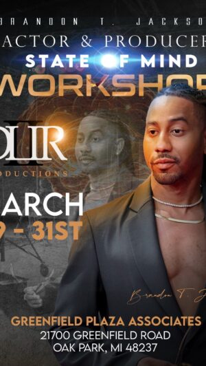 Brandon T. Jackson Instagram - If you’re an inspiring actor ! producer!  or writer ! we have the state of mind conference March 29-31 at @dr2productions studios we are looking for new actors producers and writers for more info link in bio !!! Or go to brandontjackson.love