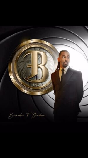 Brandon T. Jackson Instagram - Brandon T Jackson INC. IT’s THE BRAND. Logo by @guvonni_english #stilldetroit #Brandontjackson #levels #stilldetroit Power team @mcconnellm01 @ryanemartin.24 @gracestuart7 @kristen.hurt @guvonni_english