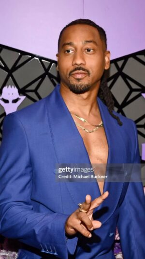 Brandon T. Jackson Instagram - A very emotional night at the  @hollywoodunlocked impact awards lets get it !! Great night tonight !! #brandontjackson #chestout #stilldetroit staytuned !! #hollywoodunlocked @iamtamikashanel  Suit by brandon t jackson
