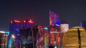 Bransha Gautier Instagram - My dear friends around the world, I wish you a healthy, happy and joyfully magical 2024! 
✨💖🎄HaPpY New Year! Peace & Love to all🎄💖✨slide for more 
#hny2024 #fireworks #2024 #branshagautier #hangzhou #china