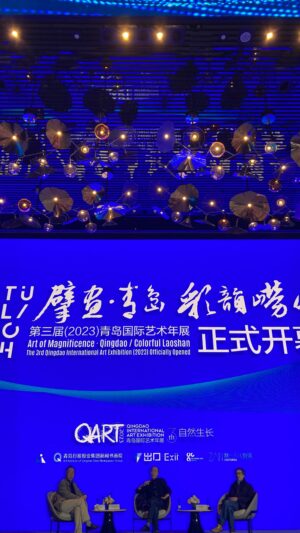 Bransha Gautier Instagram - Just a little part of yet another stunning event organised by the 20th AAmA, this time in Qingdao
💙check back for more 

#qingdao #qingdaochina #qingdynasty #chinaculture #branshagautier #china #chinatravel #chinalife #aama #artaroundtheworld #reels #reelsinstagram #reelschina🇨🇳 #travelchina #artconference #artexhibitions #arteveryday #artreels #artistsoninstagram