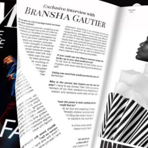 Bransha Gautier Instagram - Had a lovely interview for a French Fashion Magazine regarding my art project “Unity in Diversity” ♥️🌹🥂
#frenchfashion #frenchmagazines #france #branshagautier #fashion #fashionmagazine #artaroundtheworld #unityindiversity #noir #fashionphotography #higlights #interview #artpress #fashionnewsmagazine