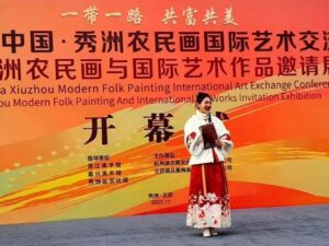 Bransha Gautier Instagram - Truly honored to become one of the Artistic advisors for the Gansi International Art Village 
♥️🌹🇨🇳非常感谢亲爱的罗琦教授 ♥️🌹🇨🇳 

Slide for more 

#artadvisor #branshagautier #jiaxing #jiaxingmedia #jiaxingcity #china #chinacontryside #artaroundtheworld #aama #chineseculture #chineseart #chinesecalligraphy #chinaculture #chinaculturematters #gansi #artwillage #china🇨🇳 #chinatravel #chinalife #artambassador #zheijang #zheijangprovince #zheijangtv