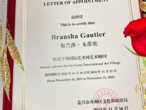 Bransha Gautier Instagram - Truly honored to become one of the Artistic advisors for the Gansi International Art Village 
♥️🌹🇨🇳非常感谢亲爱的罗琦教授 ♥️🌹🇨🇳 

Slide for more 

#artadvisor #branshagautier #jiaxing #jiaxingmedia #jiaxingcity #china #chinacontryside #artaroundtheworld #aama #chineseculture #chineseart #chinesecalligraphy #chinaculture #chinaculturematters #gansi #artwillage #china🇨🇳 #chinatravel #chinalife #artambassador #zheijang #zheijangprovince #zheijangtv