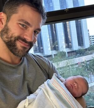 Brant Daugherty Instagram - We were gonna post for the holidays but ended up having the merriest Christmas of all. Welcome to the world, Aero Lore Daugherty.