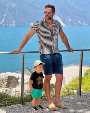 Brant Daugherty Instagram - Finally I have found a background as majestic as I am 
@gardatrentino @lidopalacelakegarda
