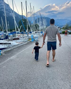 Brant Daugherty Instagram - Finally I have found a background as majestic as I am 
@gardatrentino @lidopalacelakegarda
