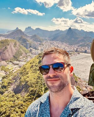 Brant Daugherty Instagram - Going to Rio de Janeiro for Carnival has been a bucket list dream for me. Thanks to @AmericanAir I finally made it! The people of Brazil and the incredible Carnival parade are things I’ll definitely never forget. And there’s no better way to get there than flying with @AmericanAir! #AmericanAirPartner