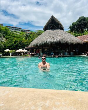 Brant Daugherty Instagram - Kim and I needed a break this summer so we went to @beachboundvacations to find the perfect beach getaway. BeachBound specializes in all-inclusive beach vacation packages, including resorts, flights, excursions, and transfers. With 70 destinations worldwide, it’s easy to find exactly what you’re looking for. You can even use the Perfect Beach Finder to browse vacations via a map, trip deal calendar, a quiz with personalized results, or a list of vacations from your local airport. 

Thanks for taking the stress out of travel planning finding us the perfect resort in Costa Rica! @secretsresorts #sponsored #BeachBound #BeachBoundVacations #PerfectBeachFinder