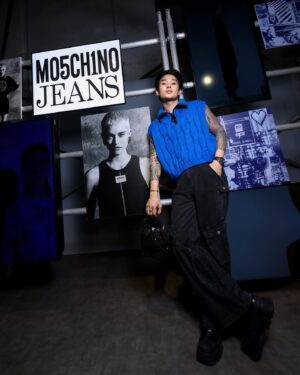 Braven Yeo Instagram - Mo5ch1no Jeans Pre-fall 2023 collection 💙

@mo5ch1nojeanssg 
@moschino 
#moschino