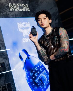 Braven Yeo Instagram - At the launch of MCM Onyx 🖤

@mcmworldwide 
#mcmworldwide #mcmfragrance #onyx