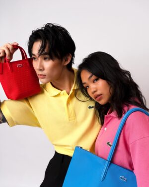 Braven Yeo Instagram - What music do crocodiles listen to? Croc n roll… 🐊

Photography: @sucha_chann 
Make Up: @jess_dazxlemakeup 
Hair: @makeupmschff 
Space: @chasingvows 
Clothes: @lacoste 
Models: @bravenyeo @iya.desamero 

#fashionshoot #mensfashion #menstyle #editorial