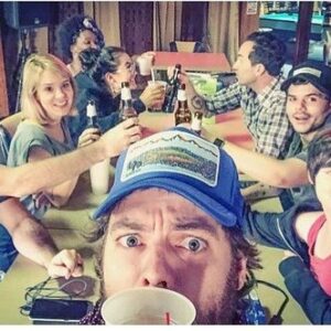 Brea Grant Instagram - Was trying to find some iconic moments in my life from making horror movies to remind you that TOMORROW, all folks in horror are invited to picket at Netflix from 9 to noon with us! 
Going through these photos, I realized how great the horror world has been to me. It has the best fans, the best creators, and there were so many photos to choose from in my life in front and behind the camera. 

So maybe eventually the studios will pay us what we are worth and we can get back to making kickass scary movies.