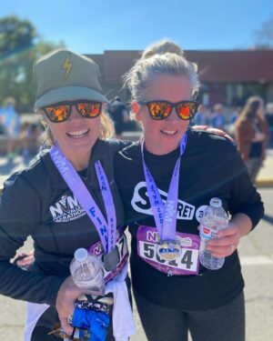 Bree Williamson Instagram - @tarrawilliamson made me run for a long time. She said she give me a wedgie if I stopped. #CouldHaveDrivenInstead #NoWedgies #ItIsOnlyAHalfMarathon