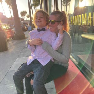 Bree Williamson Instagram - Happy birthday T-Bird @tarrawilliamson!! Mac is grateful your his aunt and I’m grateful you’re the Carrots to my Peas!!!