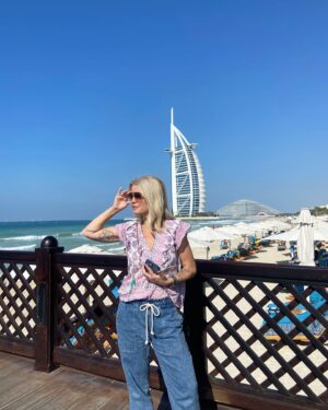 Bree Williamson Instagram - I will calling everyone Habibi for at least another month! @mass_consumption is the best travel wife ever!! #dubai