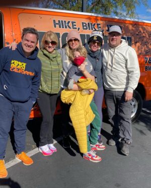 Bree Williamson Instagram - It’s my birthday today and my family bought be a 20 mile bike ride through the canyons in Palm Springs. It was a surprise and when I first heard about what we were doing I was not impressed at all but I ended up having the BEST TIME EVER!!!!!!! Thank you @tarrawilliamson @themikeroberts @maureen_williamson @senor_murdoch !!! And if you’re looking for an amazing tour in Palm Springs use @bigwheeltours
