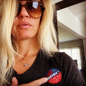 Bree Williamson Instagram - Obligatory. #vote
