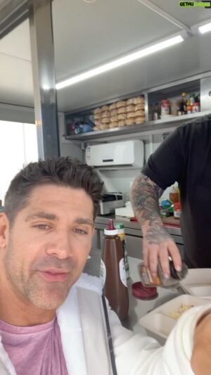 Bren Foster Instagram - When catering on your movie is just so damn good!!! #lifeafterfighting #mattaustin #robby #food #steak #scotchfillet #dadsclub #movies #setlife #actor