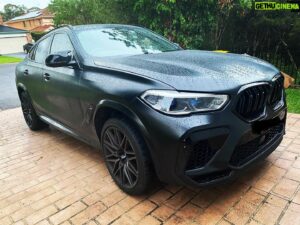 Bren Foster Instagram - The #Batmobile by #bmw 😂🥰😍. #style #theultimatedrivingmachine #x6 #x6m #x6mcompetition #v8 #v8twinturbo #turbo #allwheeldrive #superb #fast #mcar #frozenblack