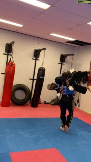 Bren Foster Instagram - COMBAT TAEKWONDO IS HERE, debuting at the ISKA WORLD CUP. 
Yessssss takedowns are allowed- takedowns are permitted but must be done while standing on both feet and grabbing above the opponents knees, after takedown two clean punches must be delivered to get 3 points, or competitors will have 5 seconds in a countdown by referee while on the ground to submit the opponent via arm bar, triangle choke or figure four. If no submission is achieved competitors will be stood back up. #taekwondo #combattaekwondo #karate #kickboxing #mma #evolution #muaythai #iskaaustralia #worldcup #martialarts #kick #punch #fight #warrior #brenfoster #new #evolve #combatsports