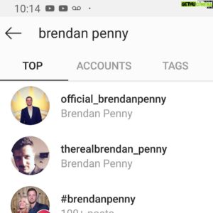 Brendan Penny Instagram - This top dude, pretending to me, isn't me. Don't be fooled. #fake