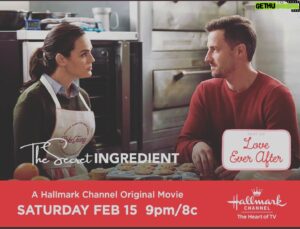 Brendan Penny Instagram - Tonight is the night! Watch @theerincahill fall deeply in love with me...and I guess I think she's ok aswell. #thesecretingredient only on @hallmarkchannel 9/8 central. #valentines