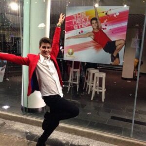 Brennan Clost Instagram - Was going through old photos and came across these from #thenextstep S2 premiere 💃🏻😆 circa 2014? Taken on my moms blackberry curve: Camera quality 3/10 🥴