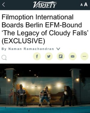 Brennan Clost Instagram - From Niagara Falls to Berlin and beyond! Loved working on this one 🎬🌊 Congratulations to the entire Cloudy Falls cast & crew