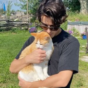 Brennan Clost Instagram - Rest in Peace Boxer ❤️🥊 sweetest barn kitty, we’ll miss you buddy