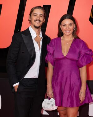 Brenton Thwaites Instagram - Great night with @tai_hara @felyirvine @chloepacey 
Watching @missionimpossible 
Thanks @paramountau for the night! 
Thanks @tomcruise for your commitment to cinema and entertaining us all. True movie star. Respect sir.