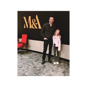 Brett Dalton Instagram - My favorite co-star was on set!!! #Found @nbc