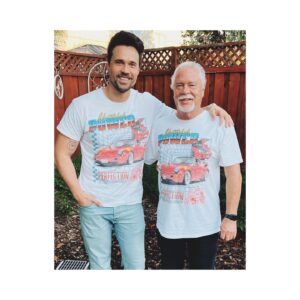 Brett Dalton Instagram - Shirt happens. Look, if you’re gonna dad, do it all the way #likefatherlikeson