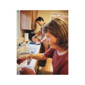 Brett Dalton Instagram - Grateful for my friends and family. Hope you spent today surrounded by love and warmth. And more pies than you’ve ever seen in one place #happythanksgivng 🍗🦃❤️ I hope I made you proud carving the turkey grandpa. Wish you were here showing me how it’s really done x