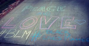 Brett Davern Instagram - San Francisco police were called to the Pacific Heights neighborhood because a person of color was writing #BlackLivesMatter in chalk on a house. The caller, a white lady, was claimed the man didn’t own the house and was therefore vandalizing property. She called the cops, because of chalk art! The thing is, the man using the chalk DOES own the house, like he tells her in a cell phone video you can look up. So why would the caller immediately assume he didn’t own the house? Even if he didn’t... the police? For chalk? Officers did arrive and didn’t even get out of the car because they knew how bogus the call was. Meanwhile at our house we’ve been writing various #BLM messages (👆) in chalk on our driveway for at least two weeks in a heavily trafficked walking neighborhood and not one person has said anything... what do we call that everyone? Say it with me... #WhitePrivilege! examine yours