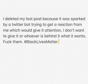 Brett Davern Instagram - #BlackLivesMatter