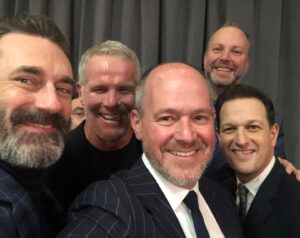 Brett Favre Instagram - Fun times w/ Jon,Josh,Rich,Big and Little Pudding last night 😂😂😂