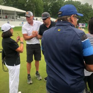 Brett Favre Instagram - Great day of golf with old friends Toby Keith and Andy North and what an honor to be the great Jack Nicklaus playing partner!!!!